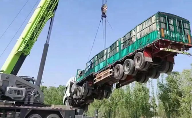 罗庄区道路脱困救援案例